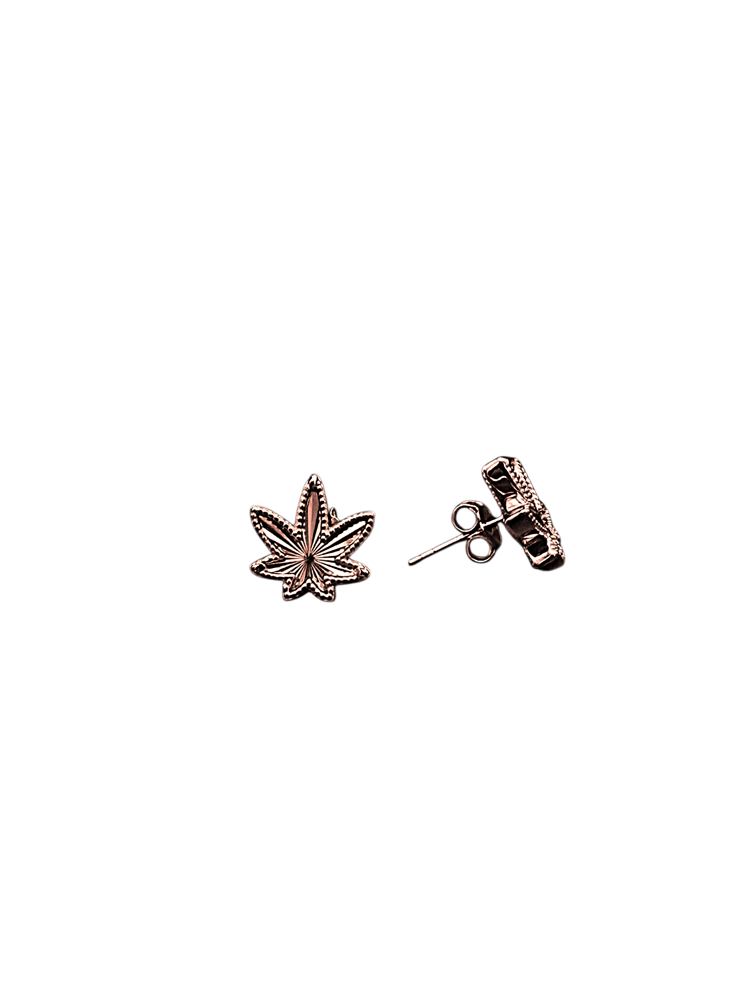 Rose Gold Stud Earrings