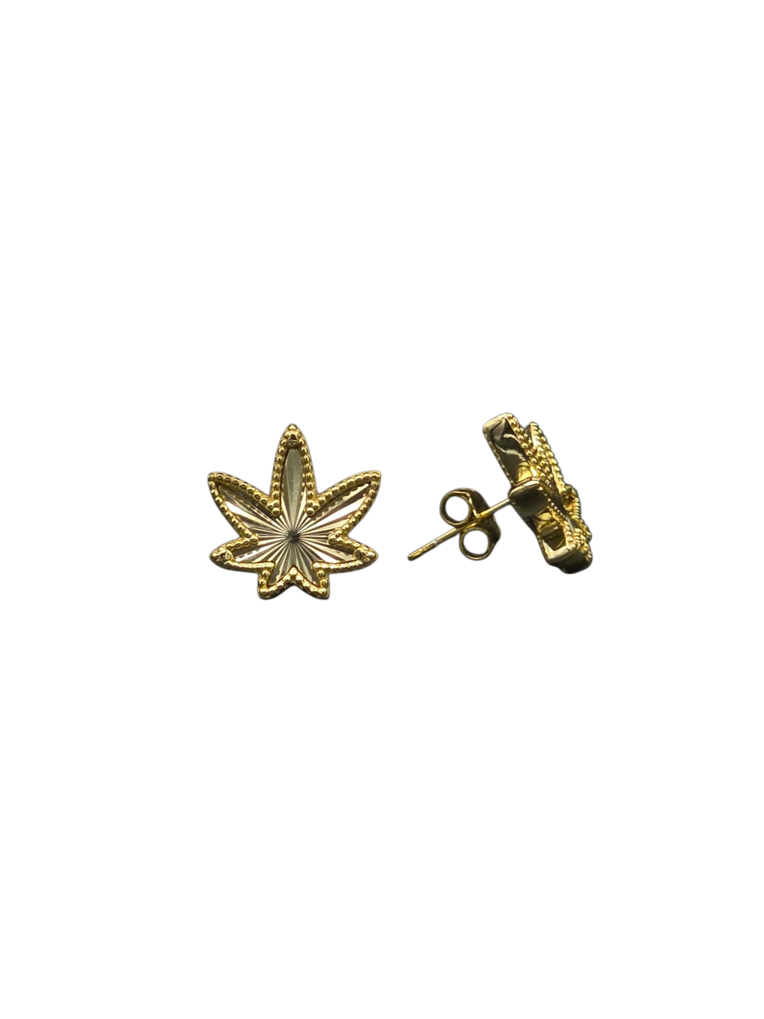 Gold Stud Earrings