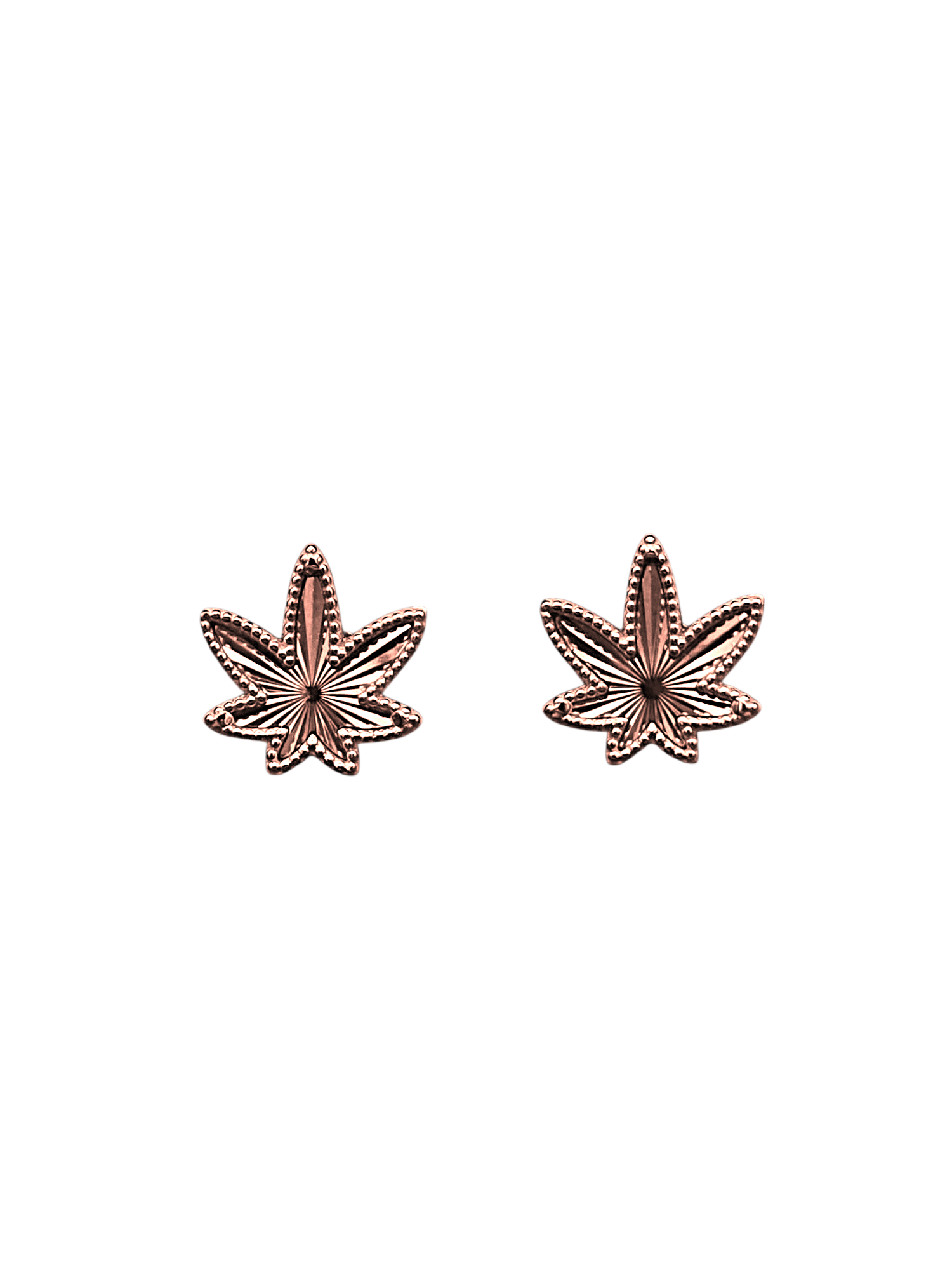 Rose Gold Stud Earrings